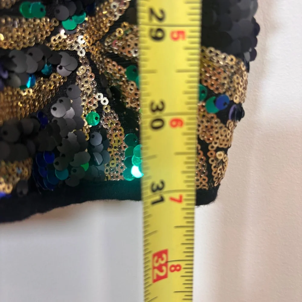 Fashion Nova Womens Dress Sz S Party Sequin Mini‎ Cocktail